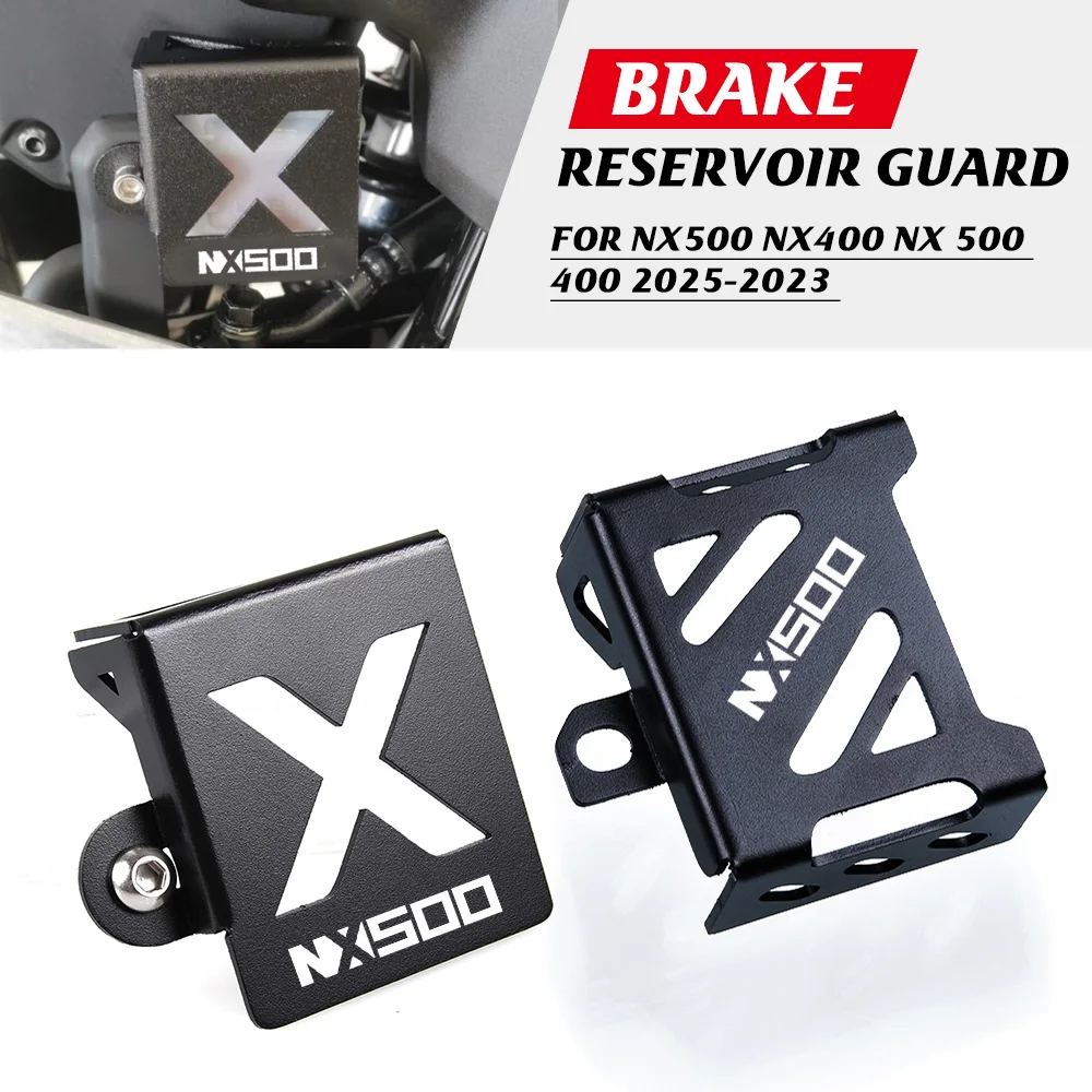 

NX 500 Motorcycle Accessories Rear Brake Fluid Reservoir Guard Cover Protective FOR HONDA NX500 NX400 NX 500 400 2025 2024 2023