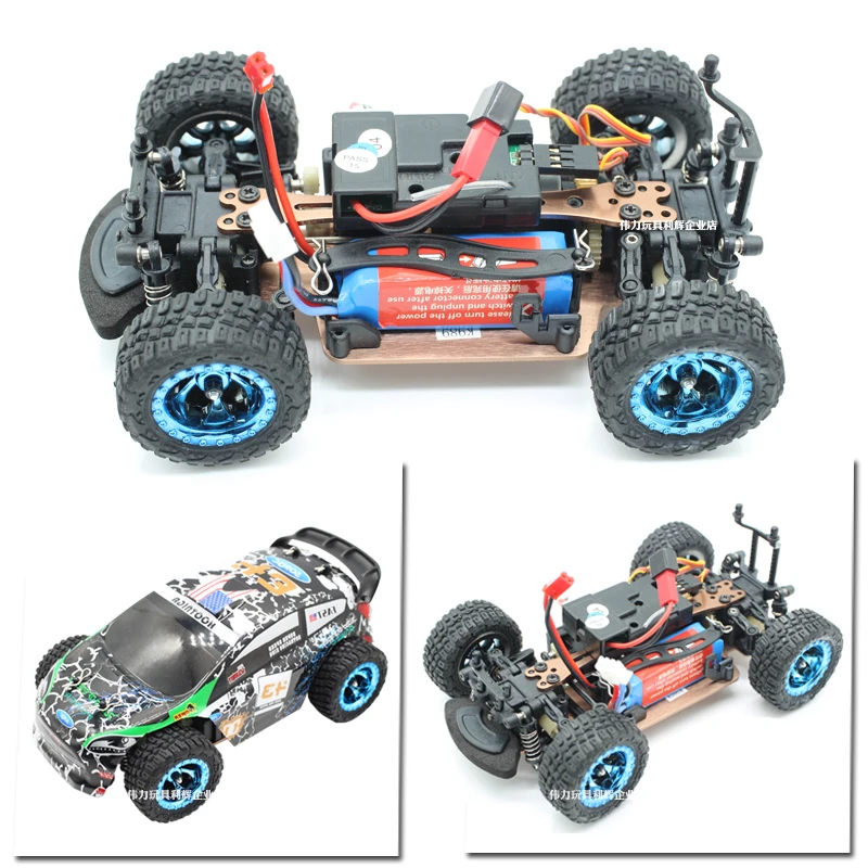 WLtoys-RC carro peças, alongado eixo de transmissão, pneu diferencial, pele Hub, alargando pneus, carro Shell, K989, K969