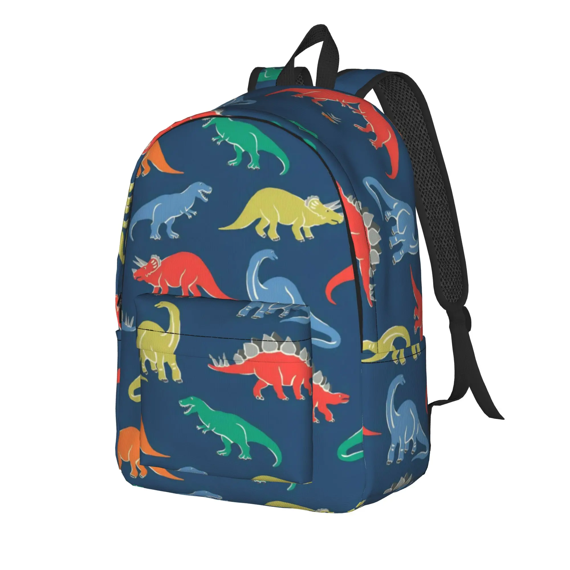 Retro Dinosaur Silhouette Backpack  Cool Backpacks Women Daily Print School Bags Custom Rucksack