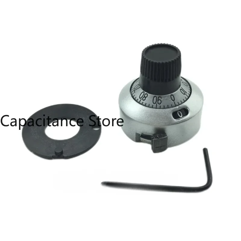 5PCS The new multi turn digital knob H-23-6A scale  can be paired with potentiometer 3590S 534