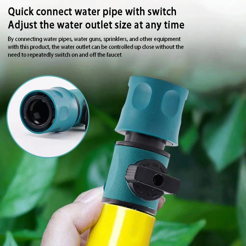 Garden Water Pipe Connectors Tap Water Splitter 1/2