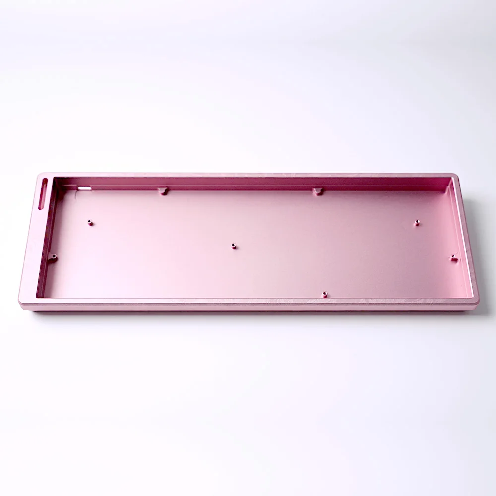 H60 Aluminum Mechanical Keyboard Housing,  DIY 60% Keyboard Case, Compatible with Wooting 60HE/M6Pro+/Mad60/M6lite+/DZ60/Win60