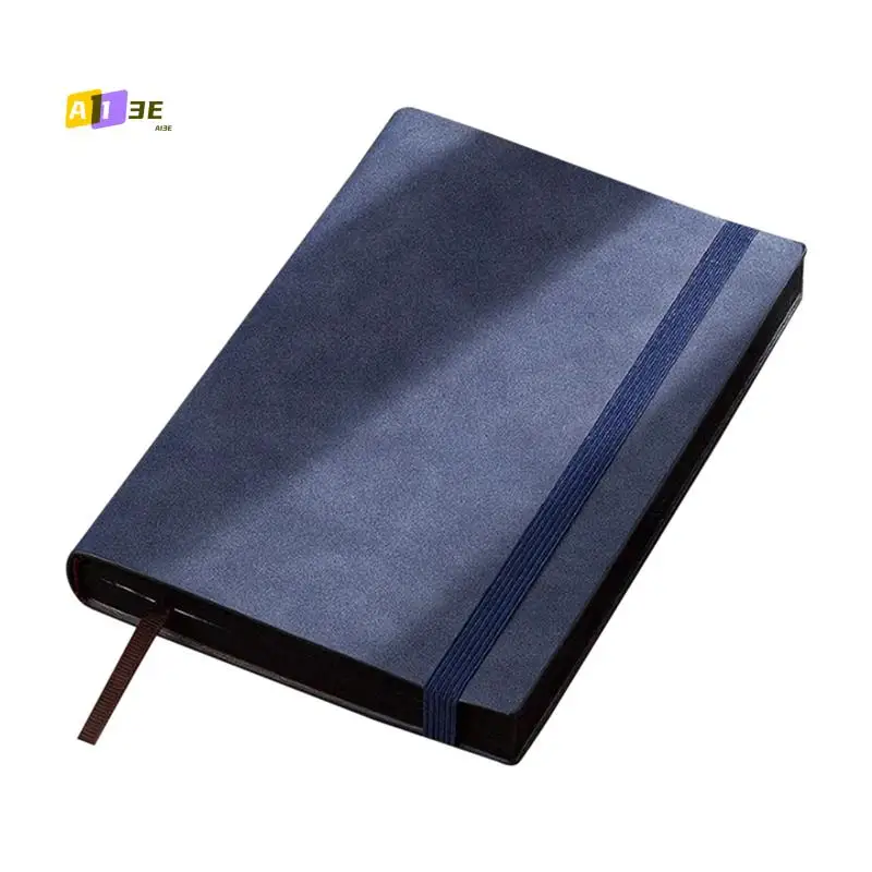 A13E-A5 Thick Diary Notebook 320 Pages Leather Notebook Student Stationery Office Supplies For Writing And Recording