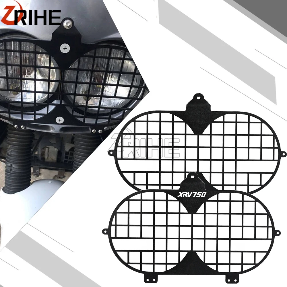 

Fit For Honda XRV750 Xrv750 Africa Twin XRV 750 1997-2002 Motorcycle Headlight Cover Protector Head light Grill Guard Accessory