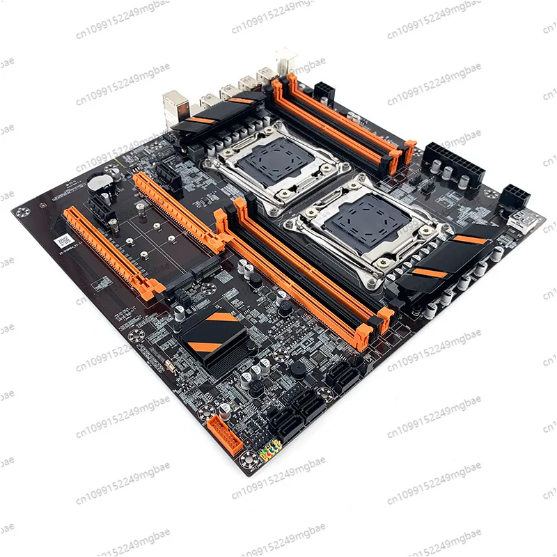 

X99 main board Dual DDR4 2011v3 server desktop computer e5 Zhiqiang 2678V3 multi-open set