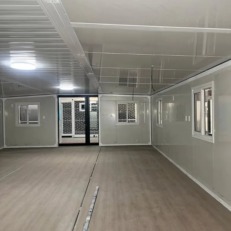 Low Maintenance Foldable Prefab House Detachable Wall Panel Easy Blade And Parts Replacement Reduce Later Maintenance Time Cost