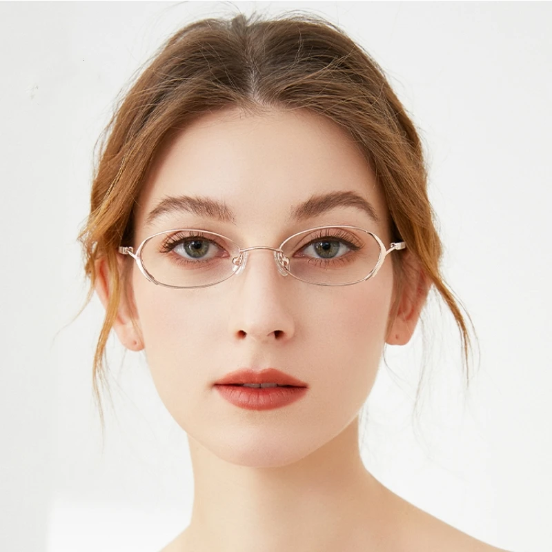 FIRADA Fashion Comfortable Eyewear Ultra Light Vintage Small Size Glasses Optical Prescription Eyeglasses Frame For Women 2331