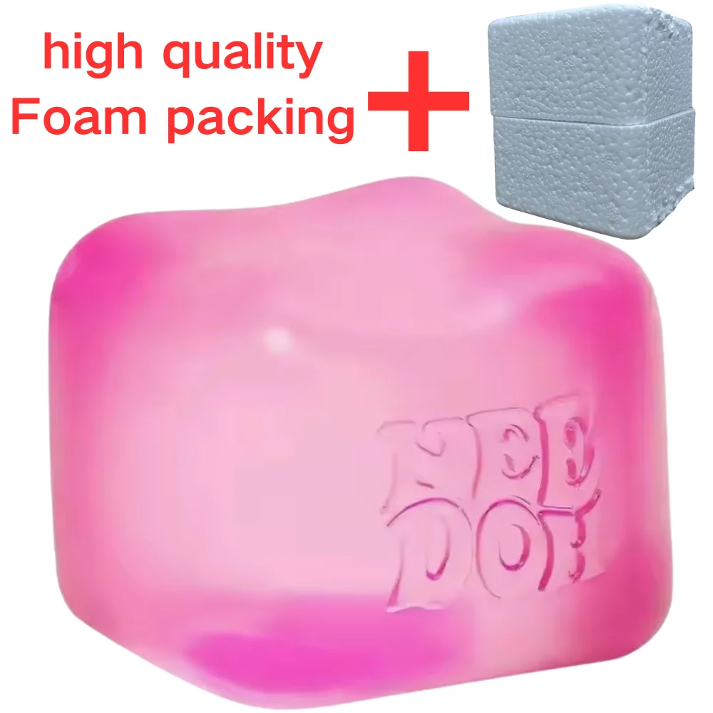 Sensorischer Stressabbau-Würfel Schylling Needoh Nice Cube Fidget-Tool Schreibtisch-Sensorik-Würfel für Angstlinderung und Konzentration für Erwachsene und Kinder
