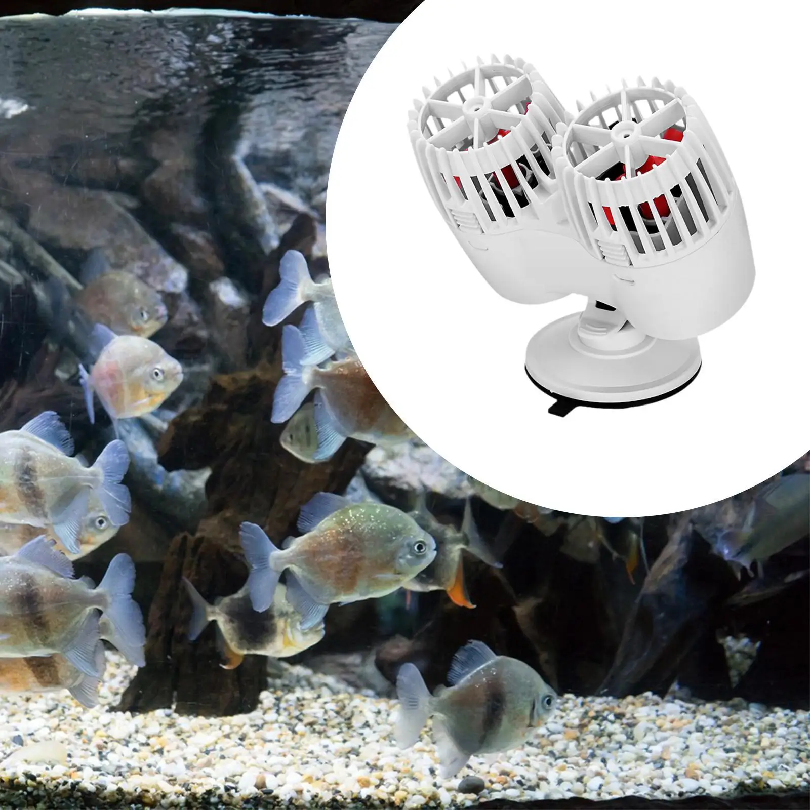 Aquarium Wave Maker Lightweight 20W Compact Easy to Use Quiet Wavemaker