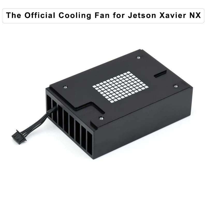 

Official Cooling Fan Jetson Xavier NX Speed-Adjustable Elastic Bracket Height-Limited Screws Aluminum Alloy Case Orin-FAN-PWM