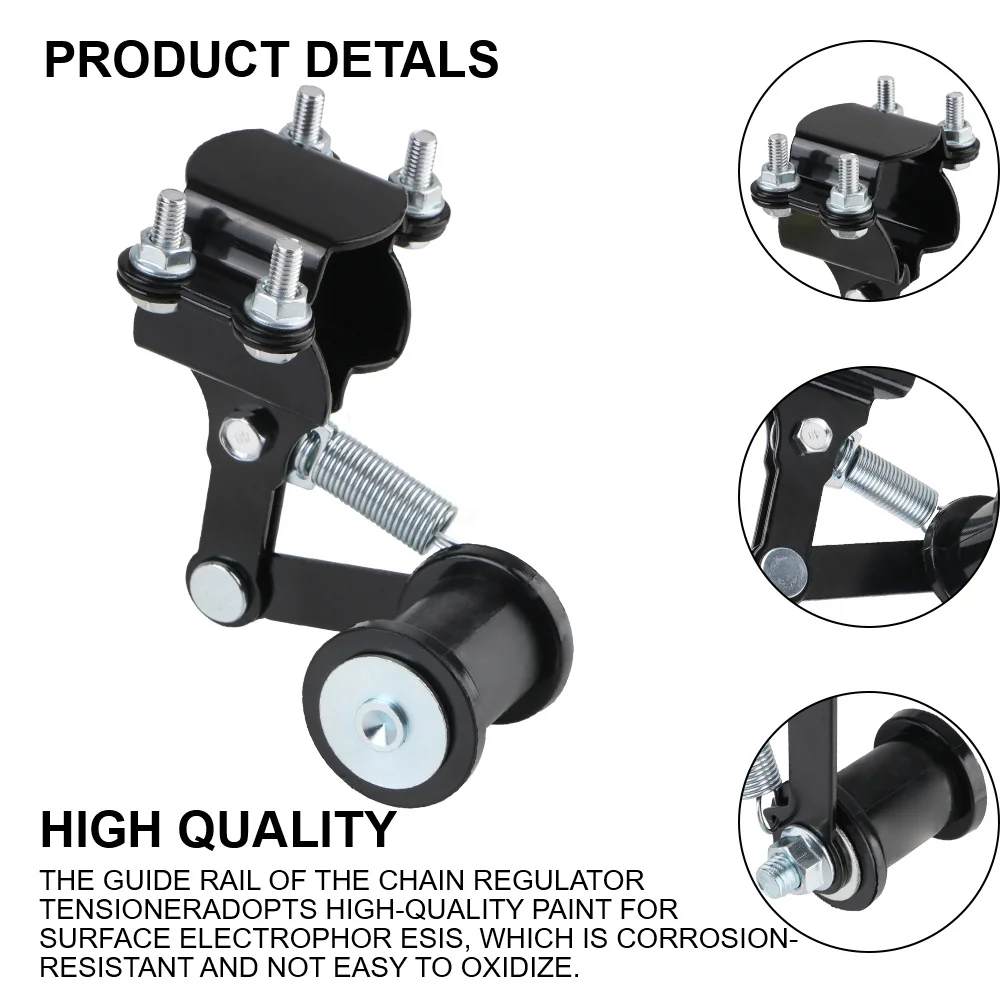 

1PCS Motorcycle Chain Adjuster With Guide Wheels Adjuster Roller Tools Tensioner Roller For ATV Motocross Motorcycle Accessories