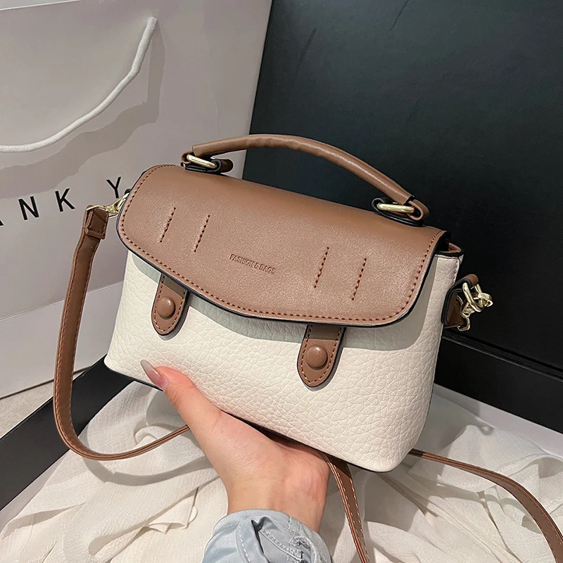 

Элегантная мини-кожаная сумка для женщин, высококачественная сумка через плечо из сафьяно, роскошная маленькая сумочка со съемным ремешком, идея подарка