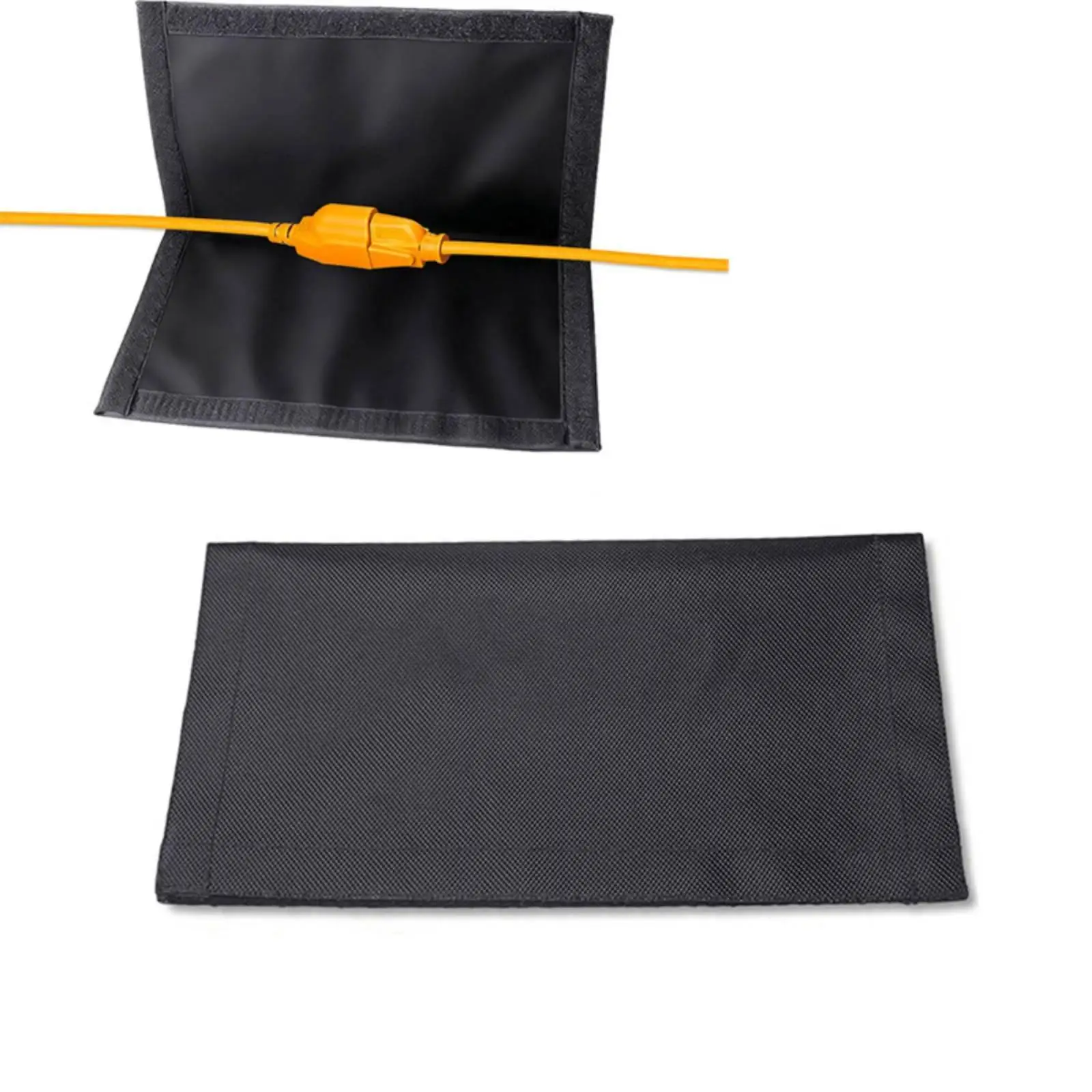 Heavy Duty Weatherproof Outlet Cover Fabric Material for Outdoor Extension Cord Joints Protection from Moisture Dust and Wet