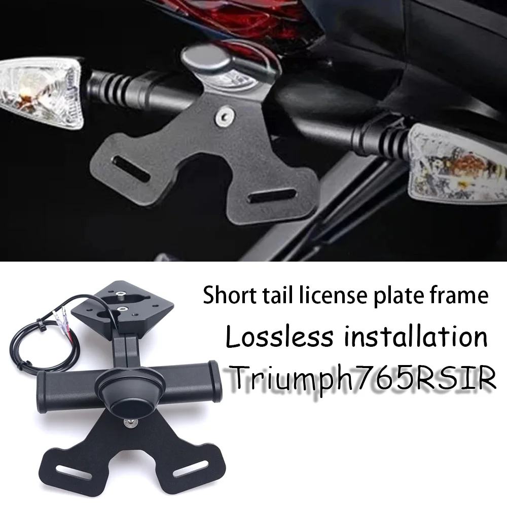 

ForTriumph 765 R/RS/S 675 Daytona 675 /R Motorcycle Rear Short Tail Stock Tidy License Plate Holder Tailstock Bracket Kit