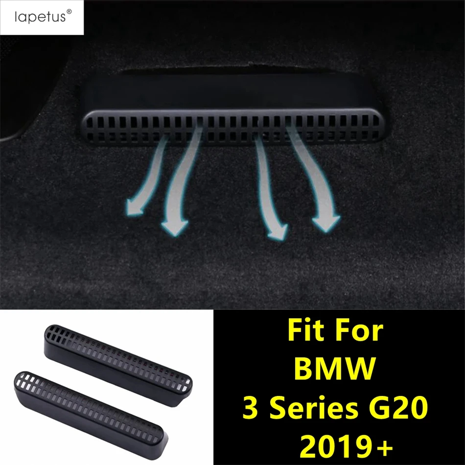 

Seat Under Floor Air Conditioning AC Vent Outlet Dust Cover Protection Accessories Interior Fit For BMW 3 Series G20 2019 - 2024