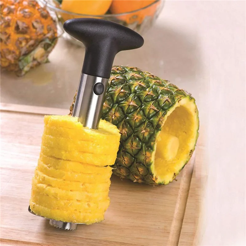 

Stainless Steel Pineapple Corer Slicer Spiral Cutter Fruit Corer Peeler Cutting Tool Pineapple Cutter Knife Kitchen Gadgets