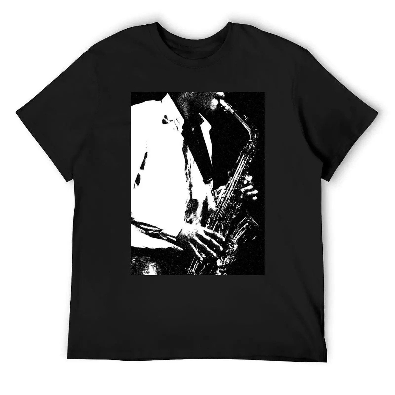 

Saxophone T-Shirt fashion shirts vintage t shirts custom shirt Anime t-shirt men t shirts