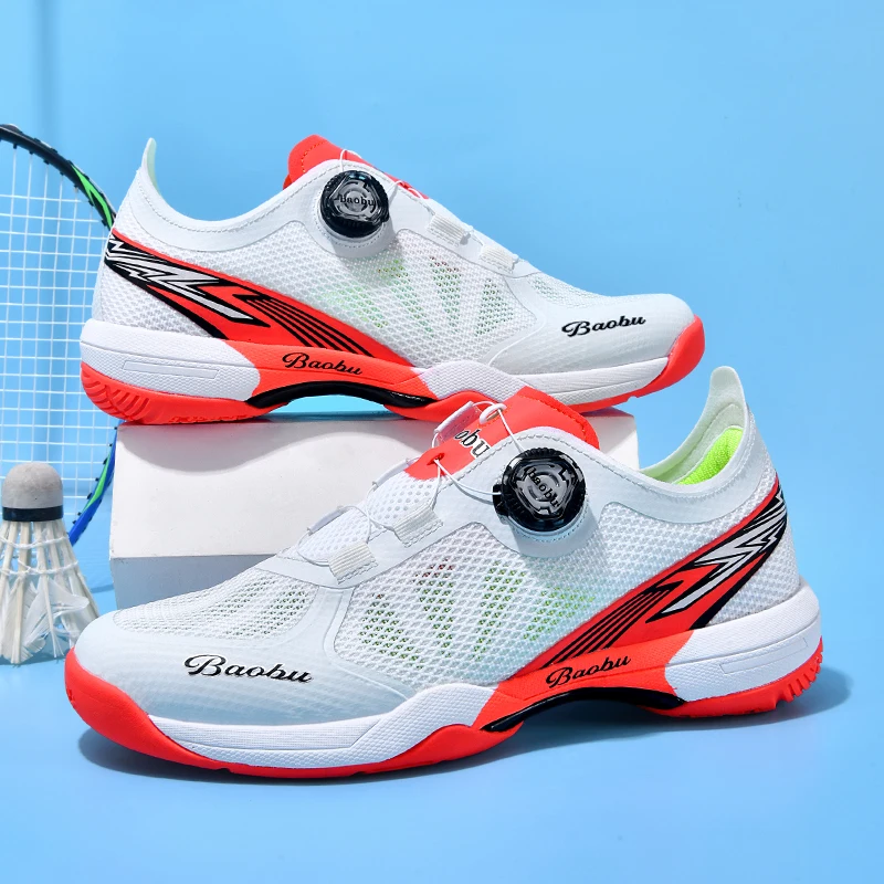 New Professional Training Table Tennis Shoes - Unisex Anti-Slip, Durable Court Shoes Lightweight Tennis Sneakers