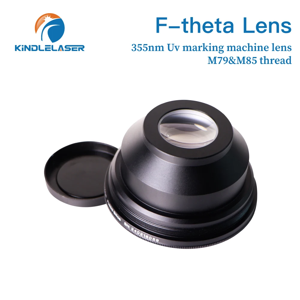 KINDLELASER M79/M85 Scan UV F-theta Lens 355nm Focal length F160-420mm Scan Field 110x110-330x330 For UV Laser Galvo System