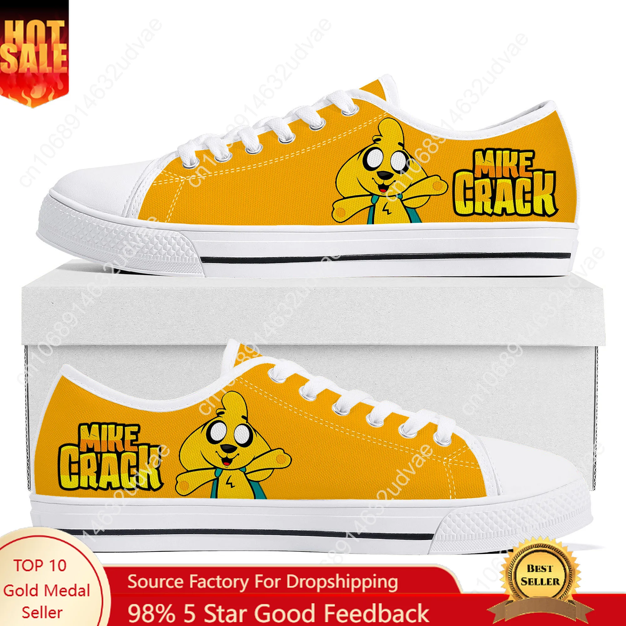 

Mikecracks Low Top Sneakers Mens Womens Teenager High Quality Canvas Sneaker 3D Print Casual Couple Shoes Personalized Shoe