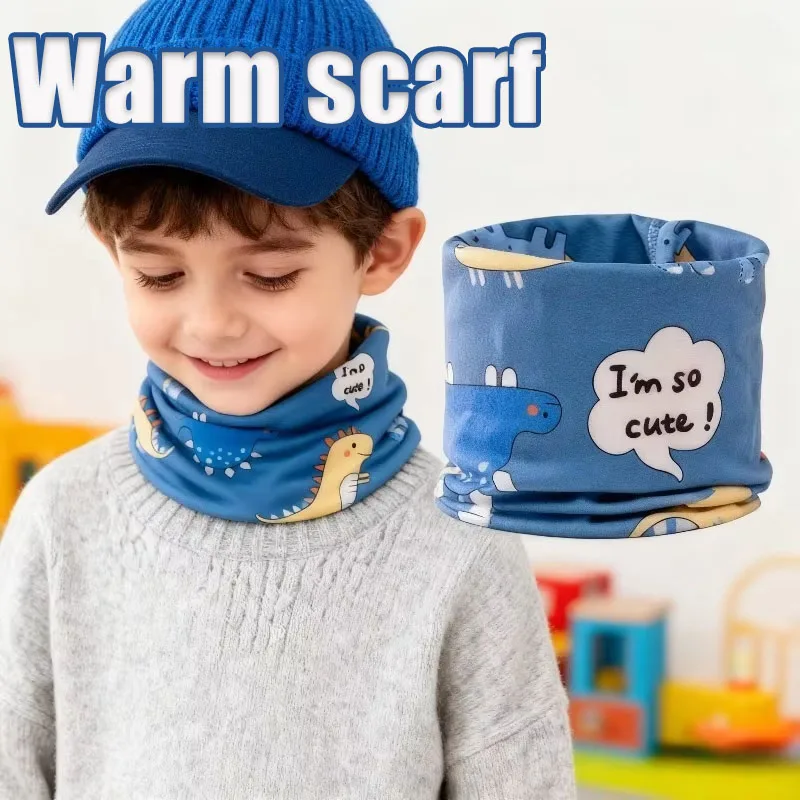 1-5PCS Kids Fleece Neck Gaiter Stretchy Seamless Fall Winter Warm Scarf for Infant Toddler Boys Girls Daily Commute Gift