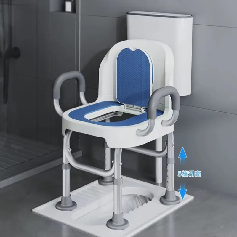 Handicapped shower chair, easy to operate, portable, hot-selling