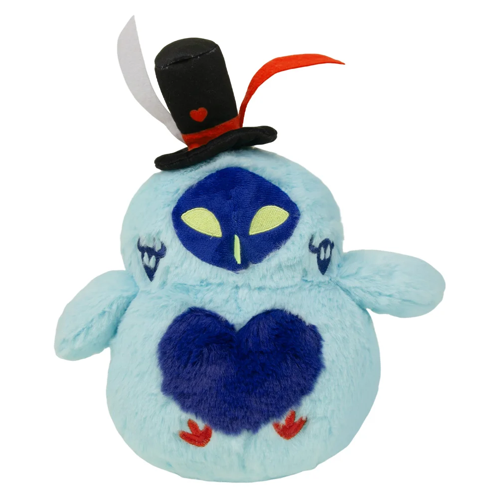 29CM Asmodeus Blitzo Cosplay Plush Cartoon Helluva Cosplay Bird Form Stolas Fizzarolli Costume Props Boss Birthday Xmas Gift