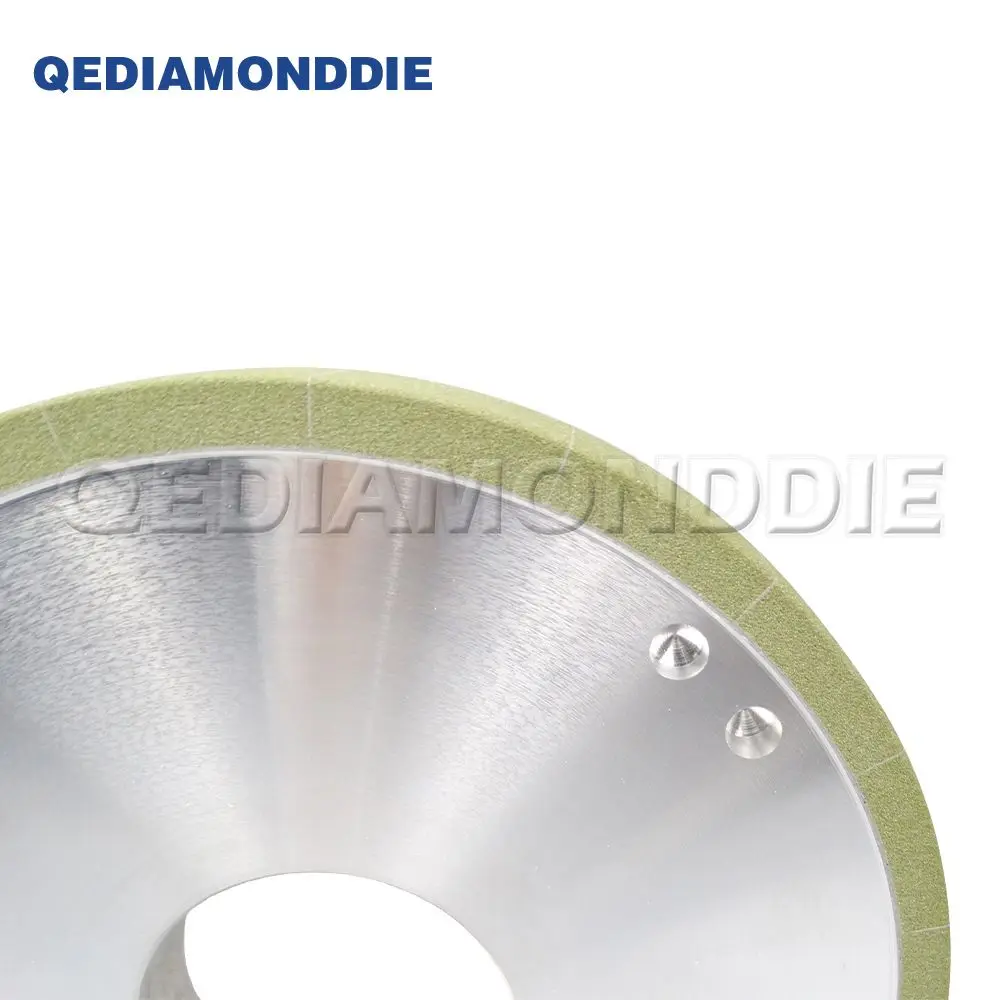 Vitrified Bond Diamond Grinding Wheel D100mm H20mm Ceramic Wheel For Carbide/Tungsten Steel/PCD Tools Precision Grinding