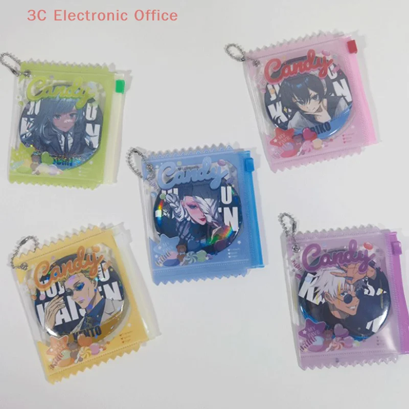Idol Photo Card Display Prop Badge Storage Candy Bag Photocard Holder Pendant.