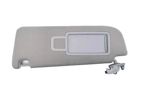 Grey Sun Visor with Makeup Mirror Left Right Auto Parts for Audi A6L 2012-2018 A4 A5 A8 A3 Q3 Q5 Q7