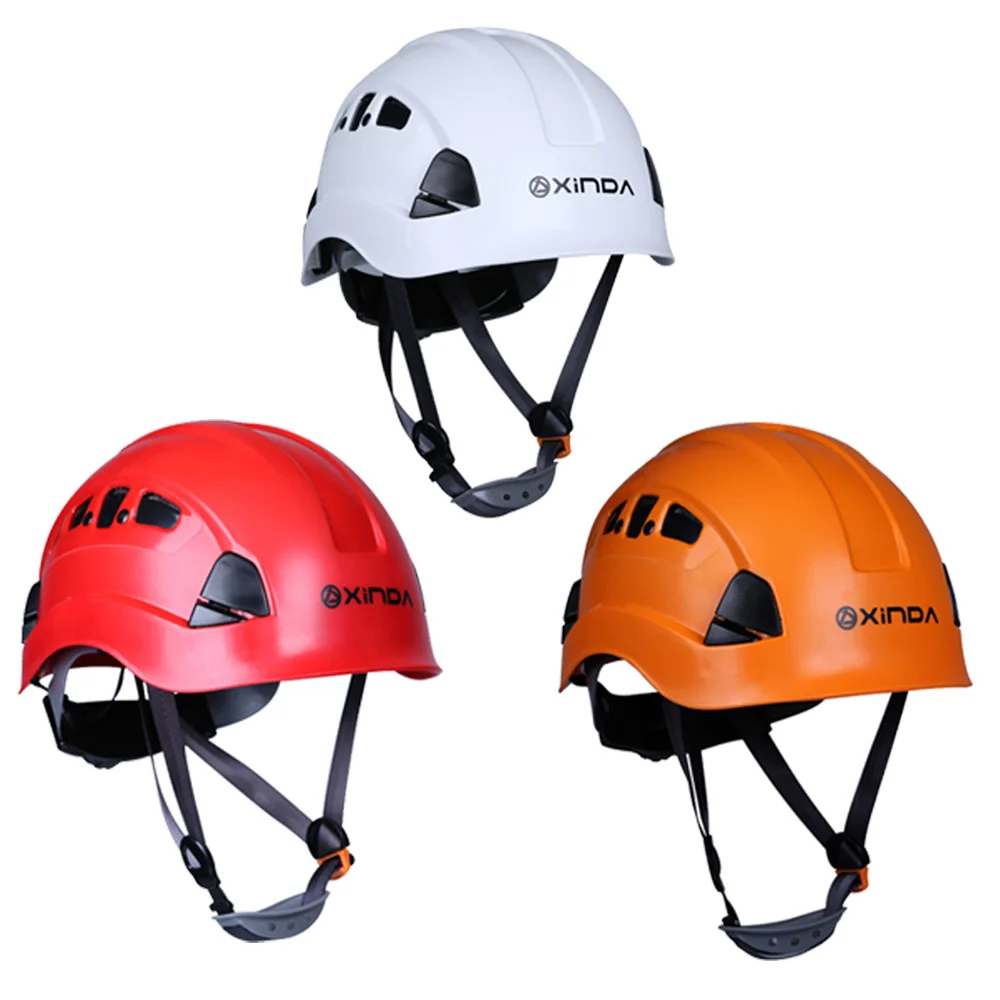 Profesjonalny alpinista wspinaczka skałkowa hełm ochronny praca ratownicza speleologia alpinizm Rappelling Gear Equipment
