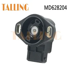 MD 628204   Sensor de posição do acelerador tps, 4 pinos, para mitsubishi montero pajero io pinin h61w h66w h71w h76w peças automotivas