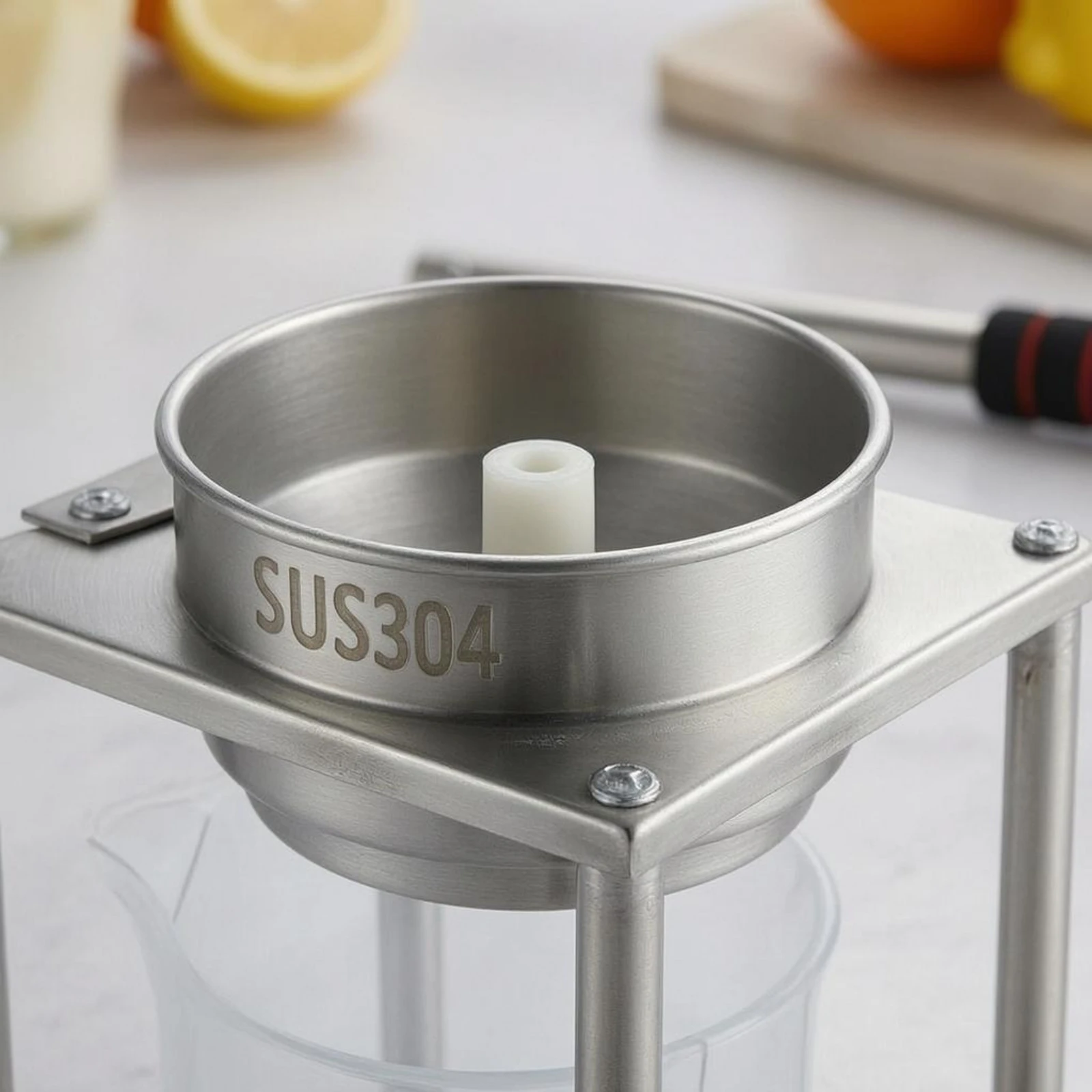 Stainless Steel Juice Press Lever Handle Kitchen Tool