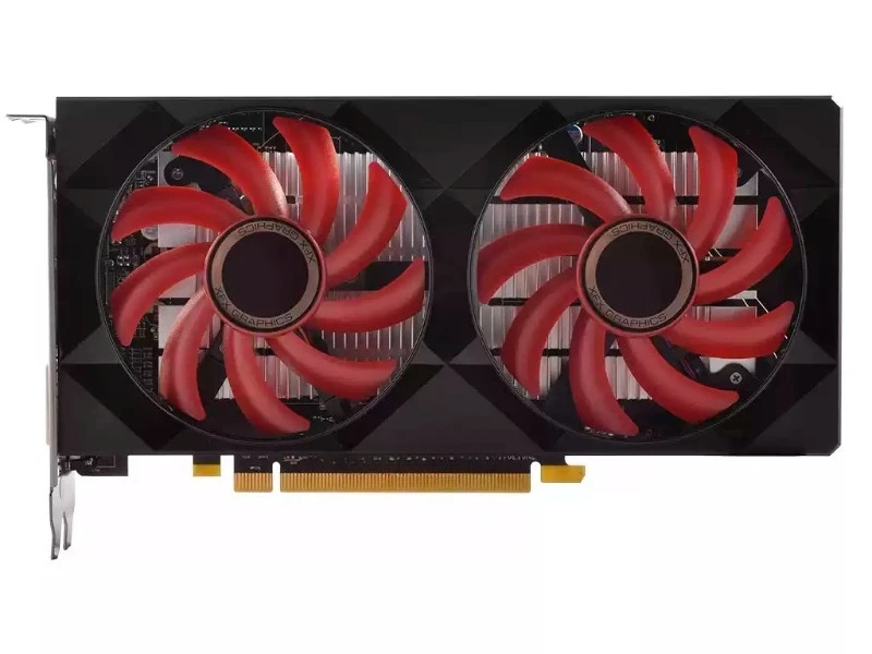 RX550 640SP Game Graphics Card 2G Dual High Definition Interface Dp and HDMI Support 4K60Hz