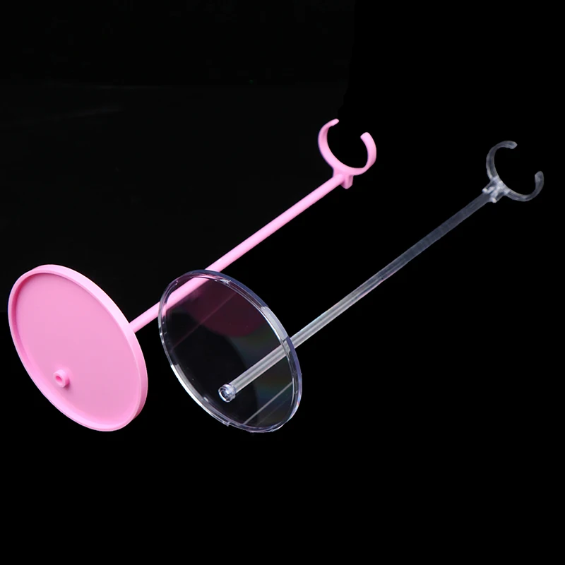 1PC Dolls Transparent Plastic Display Stand Holder For Dolls Figures Waist Stand Bracket Children's Doll Toy Accessories