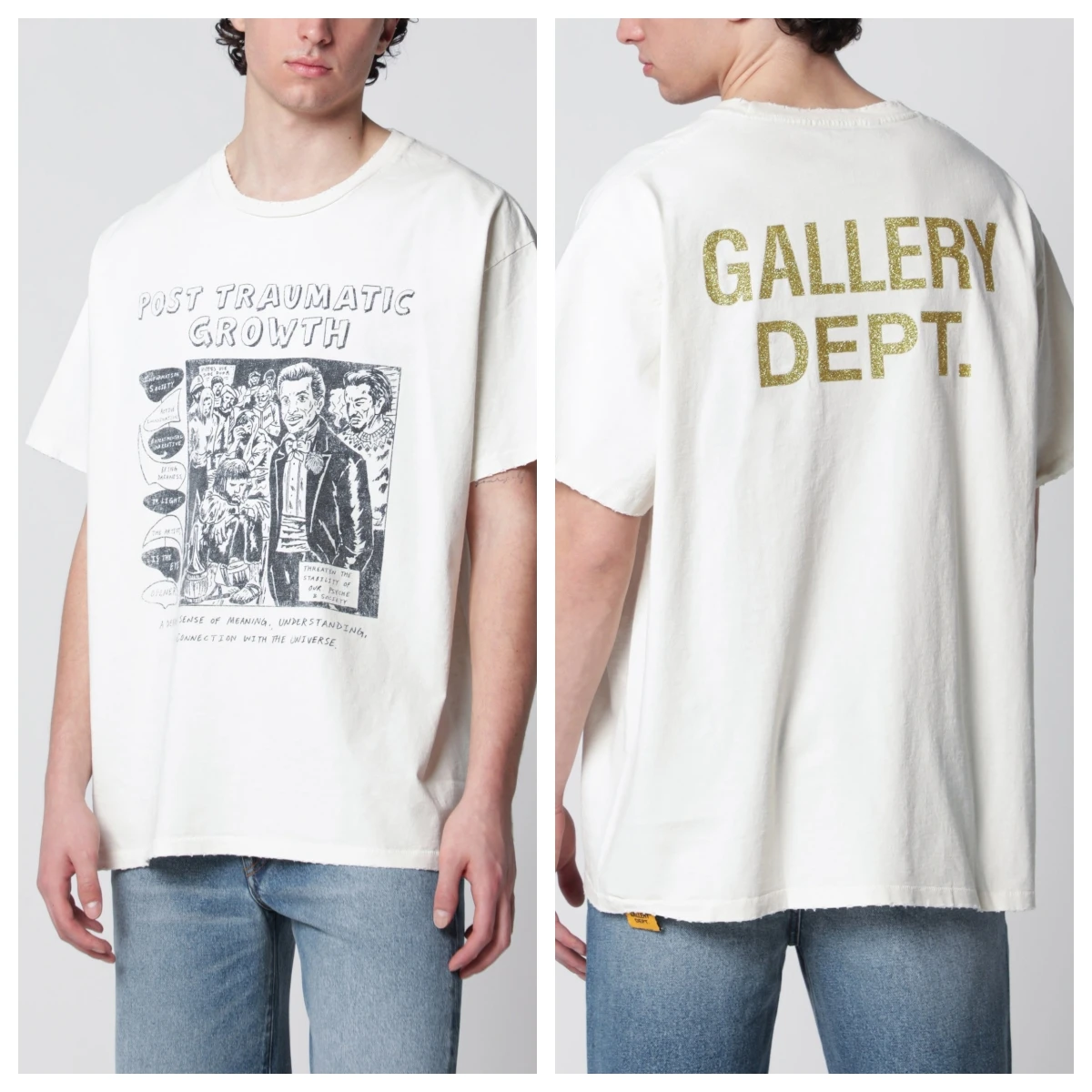 Post Traumatic Growth Vintage Trendy T-Shirt 100% Cotton Graphic Tee Men Women Summer Streetwear