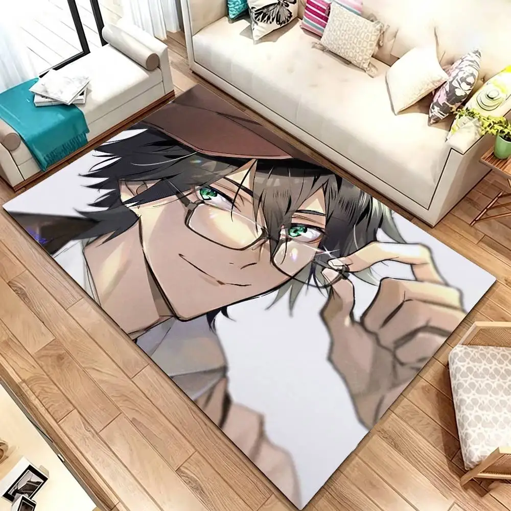 Bungo S-Stray R-Ranpo Edogawa Floor Mat Rugs Soft Bedroom Floor Anti-skid Household Carpets