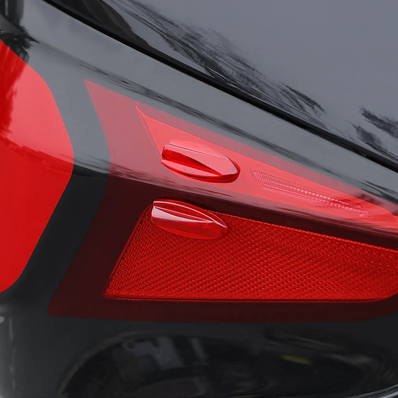 4Pcs Car Spoiler Strips Wind-Reducing Car Body Anti-Collision Strips Guide Strip Sticker Decoration Wind Noise Reduction