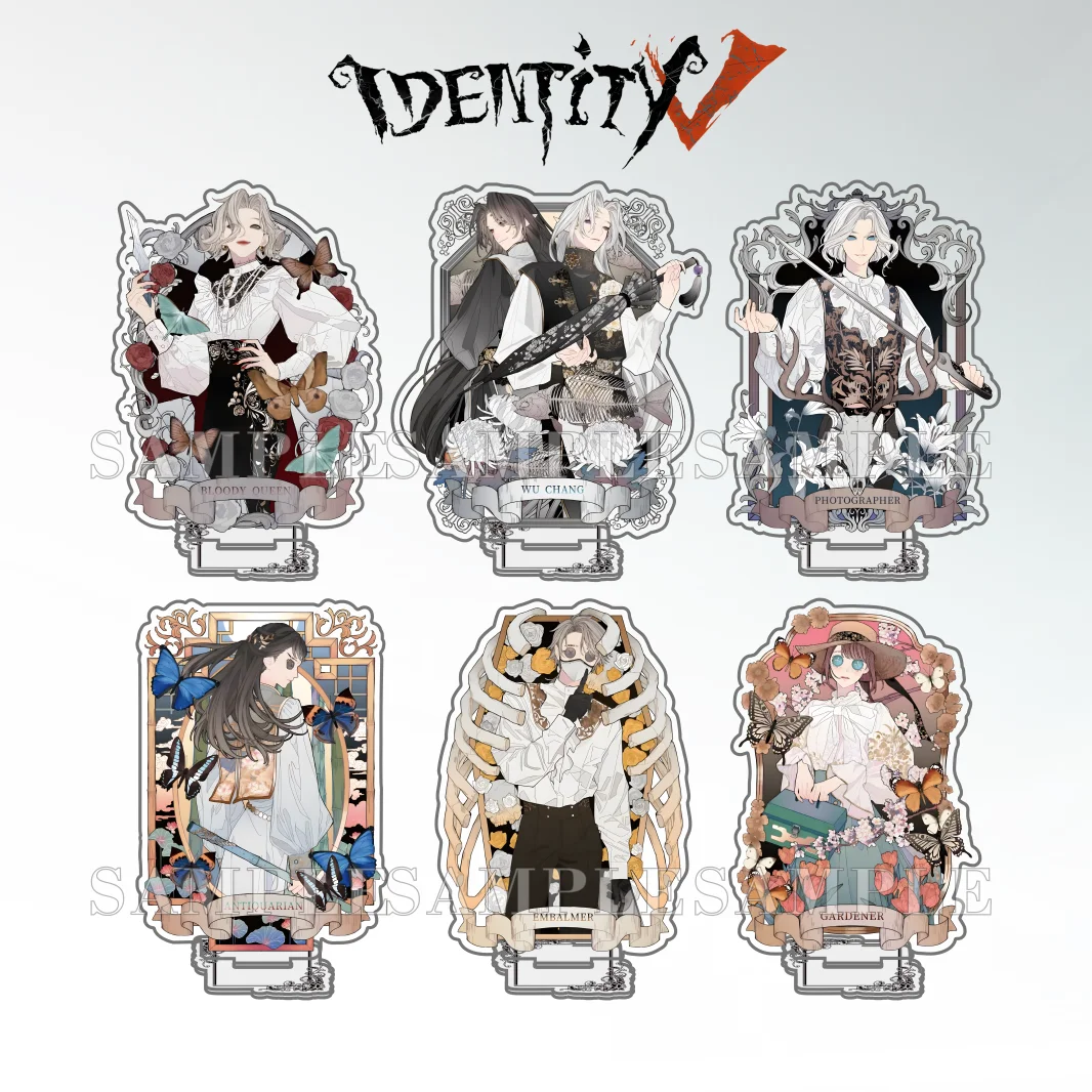 Anime Identity V Game Embalmer/Photographer/Wu Chang/Bloody Queen Acrylic Stand Keychain Collectible Standee Desk Decor Gift