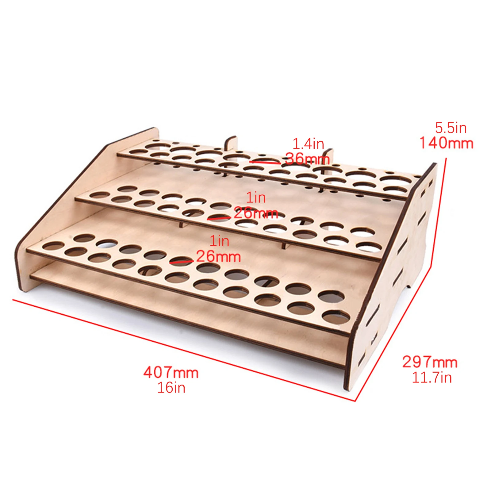 DIY Paint Bottle Storage Organiser Hand-Assembled Paint Organiser Shelf Efficiently Organize All Your Art Art Workspaces