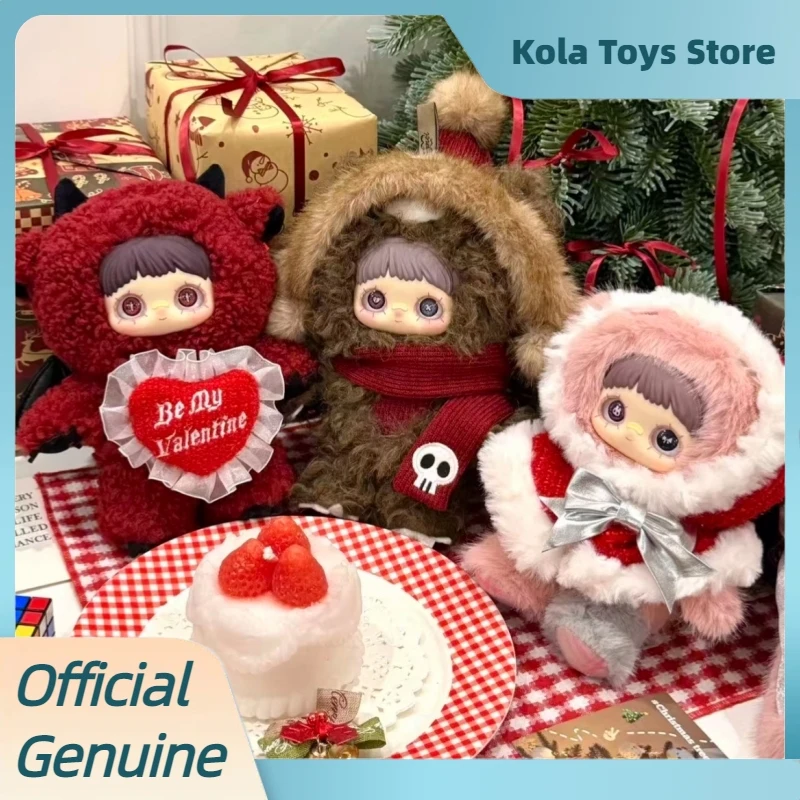 Maymei الشتاء غريب سلسلة صندوق أعمى لطيف الفينيل حقيبة قطيفة قلادة الشكل الدمى Maymei صندوق غامض لعب الفتيات هدايا عيد الميلاد #4