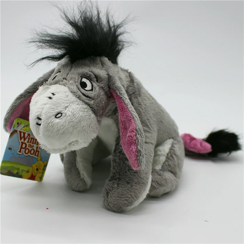 18cm Disney Winnie Pooh Bear Plush Toys Eeyore Soft Stuffed Animal toysrobin friends Eeyore donkey toys Christmas gift