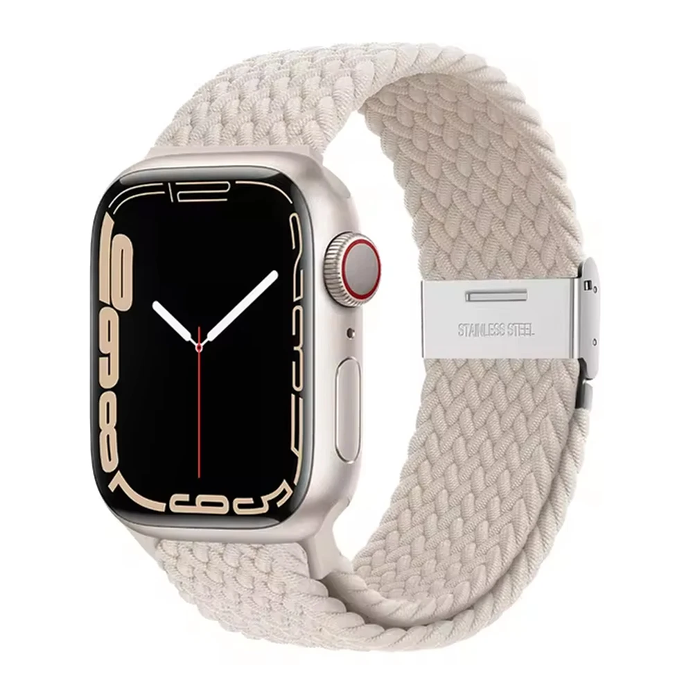 Starlight Strap for Apple watch band 45mm 44mm 42mm 49mm 41mm 40mm 38mm sport bracelet correa iWatch series 9 8 7 6 5 4 Ultra SE