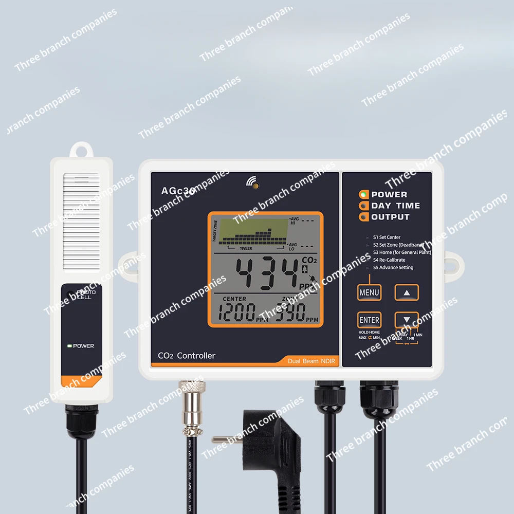 Carbon dioxide controller AGc30 greenhouse is suitable for animal husbandry temperature and humidity detection