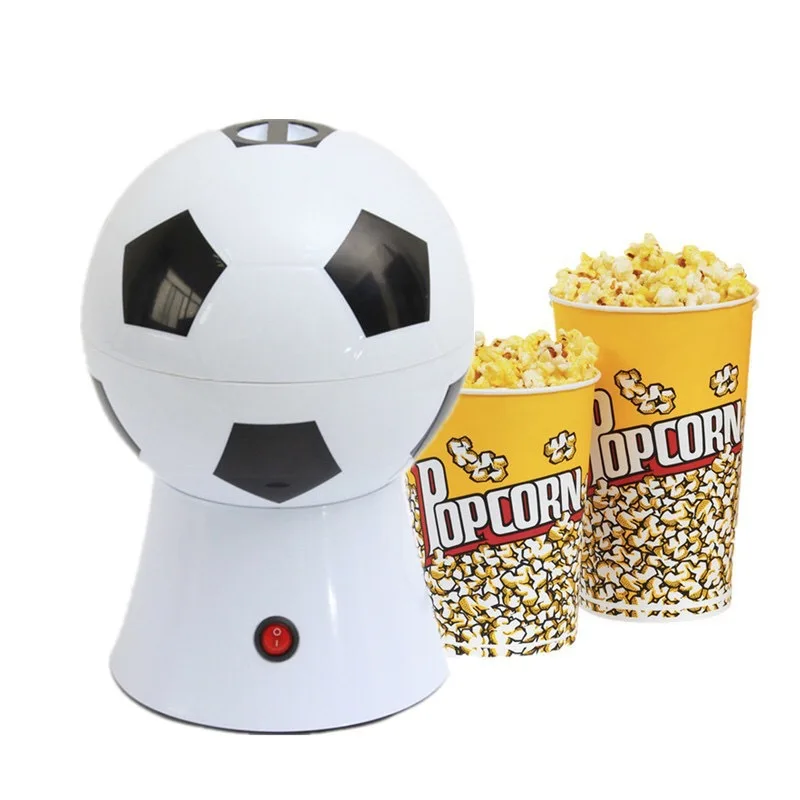 US standard hot air football popcorn machine volleyball popping machine fans