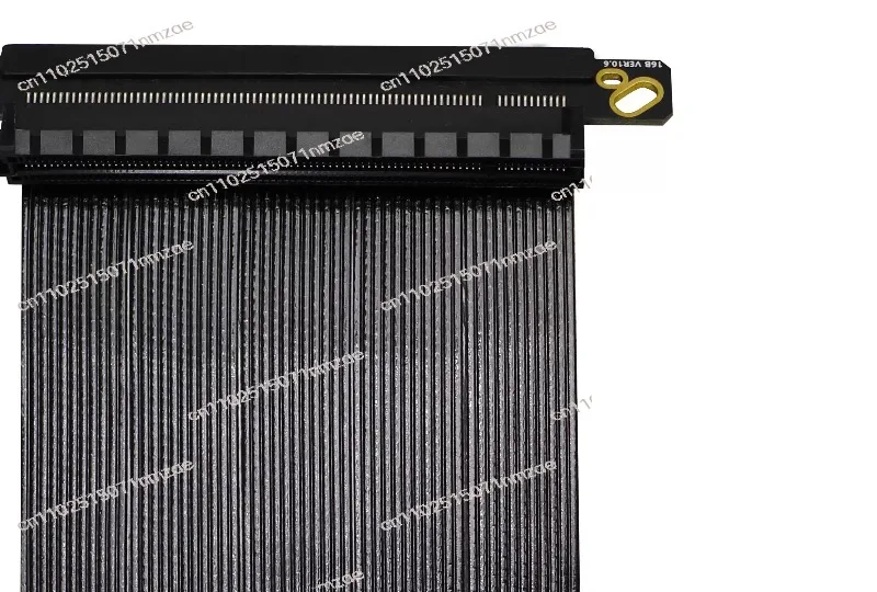 

Кабель-удлинитель для видеокарты PCIe 4.0/5.0, 180 см ° /270 ° Кабель для обратной связи, полная скорость передачи данных без потерь, совместим с чехлом с двумя отсеками