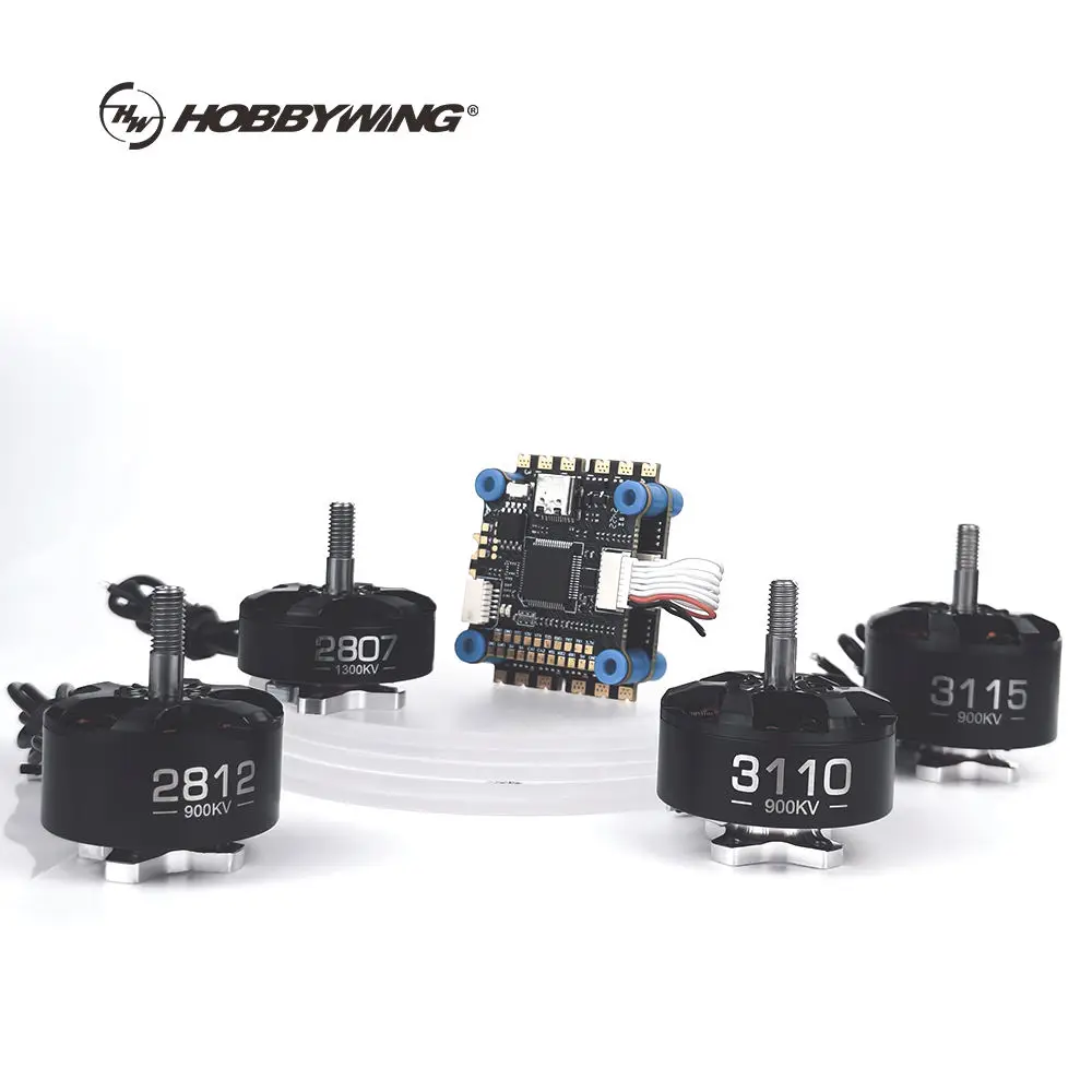 Hobbywing RT 2807 2812 900KV 1100KV 1300KV  Brushless Motors FPV Motor 4-6S Lipo For  RC Quadcopter DIY Parts