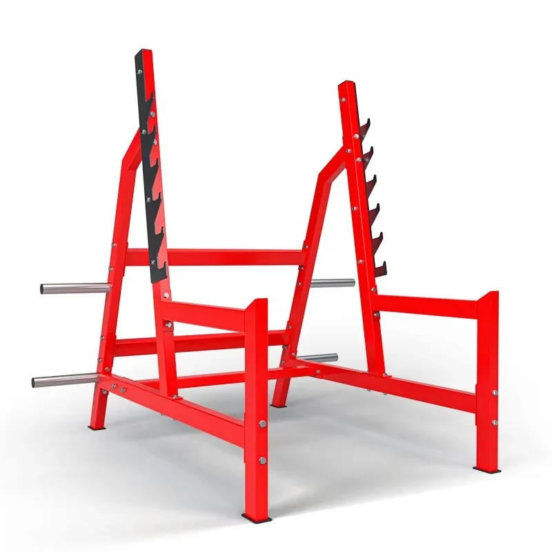 Heavy Duty Adjustable Squat Rack Multi‑function Power Rack Home Gym Fitness Squat Stand Equipment