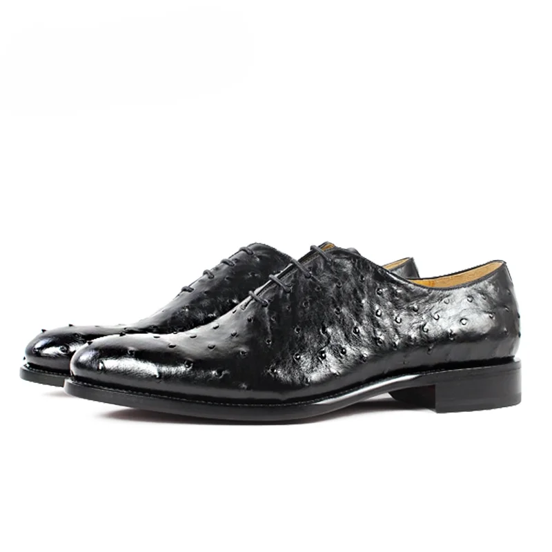 

Ostrich Leather dress shoes New Men's Leather Shoes - Durable, Comfortable, Breathable & Stylish