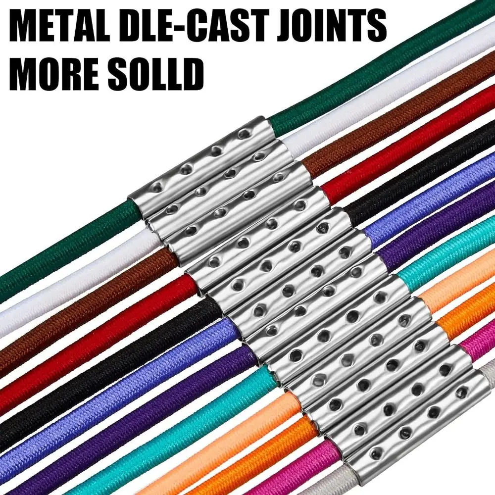 Adjustable Trash Can Bands Elastic Cord Lock Garbage Can Bands Household Colorful Rubber Bands for Home Office Litter Box